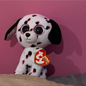 Dalmatian beanie boo.